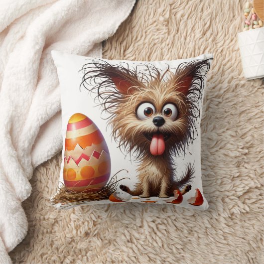 Happy Dog Pillow Kussen (Deken)