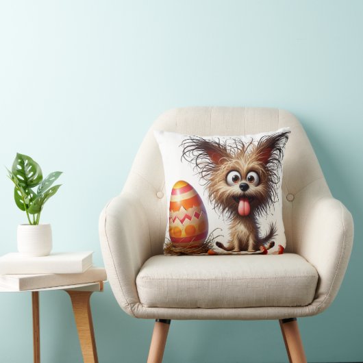 Happy Dog Pillow Kussen (Stoel)