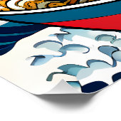 Happy Dog Portrait Perfect Poster (Hoek)