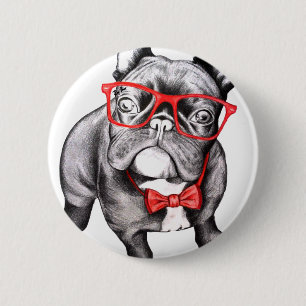 Happy Dog Ronde Button 5,7 Cm