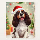 🎁Happy Dog Santa Hoed Kerst Planner Cadeau (Achterkant)