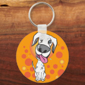 Happy Dog Sleutelhanger (Voorkant)