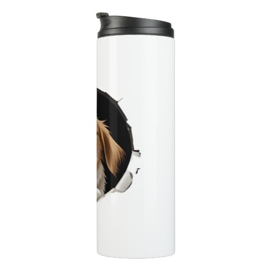 Happy dog thermosbeker (Geroteerd rechts)