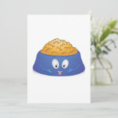 Happy Dog-voedsel Kaart (Staand voorkant)