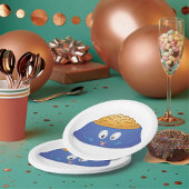 Happy Dog-voedsel Papieren Bordje