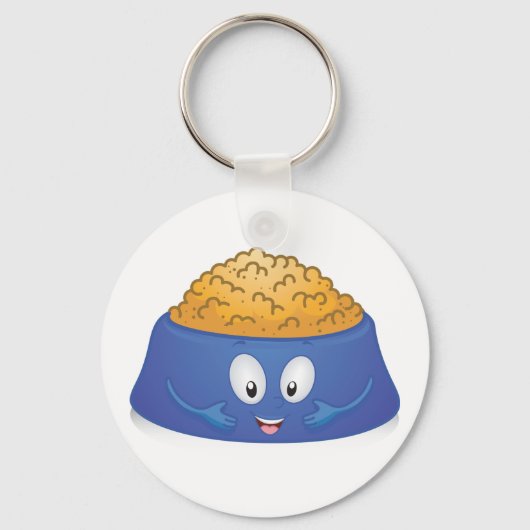 Happy Dog-voedsel Sleutelhanger (Achterkant)