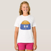 Happy Dog-voedsel T-shirt (Voorkant volledig)