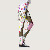 Happy Dog Women's Leggings (Rechts)