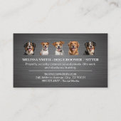 Happy Doggies Visitekaartje (Achterkant)