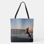 "Happy Dogs' Gift Bag Tas herbruikbaar kruideniers (Voorkant)