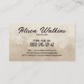 Happy Dogs Illustratie Visitekaartje (Achterkant)