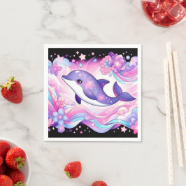 Happy Dolphin Baby shower Servet