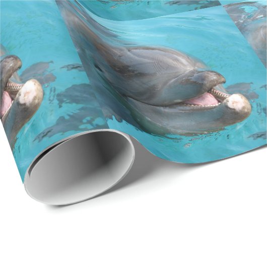 Happy Dolphin Cadeaupapier (Rol Hoek)