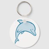 Happy Dolphin Sleutelhanger (Voorkant)