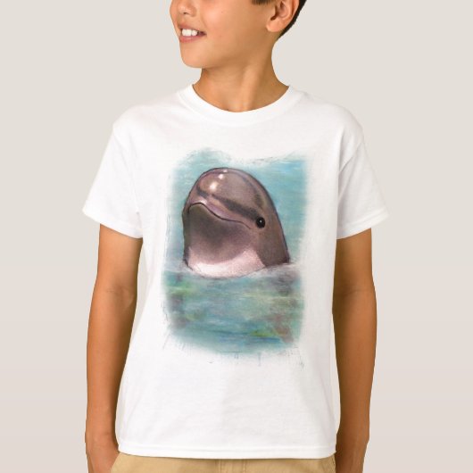 HAPPY DOLPHIN T-SHIRT (Voorkant)
