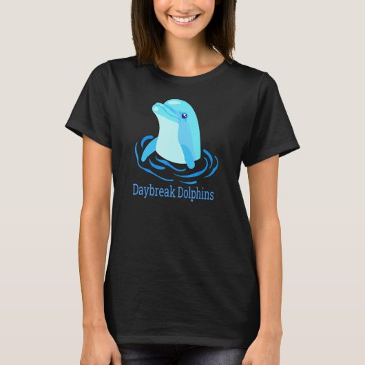 Happy Dolphins Daybreak elementaire school Ut Spir T-shirt (Voorkant)