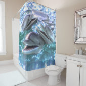 Happy Dolphins Douchegordijn (In situ)