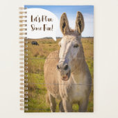 "Happy Donkey" Custom Planner (Voorkant)