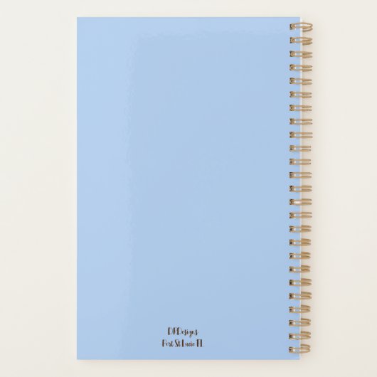 "Happy Donkey" Custom Planner (Achterkant)