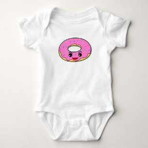 Happy Donuts Kawaii Romper