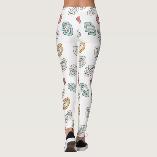 Happy Doodle Laugh Leggings (Achterkant)