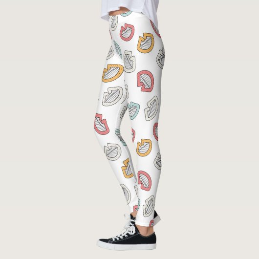 Happy Doodle Laugh Leggings (Links)