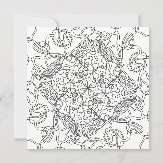 Happy Doodles: Avocado Land Kleurplaten Platte Kaa (Voorkant)