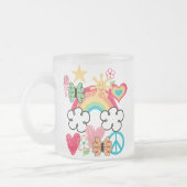 Happy Doodles Matglas Koffiemok (Links)