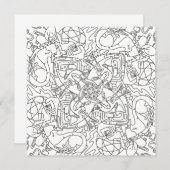 Happy Doodles: Over de hele wereld Kleurend Platte (Voorkant / Achterkant)