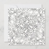 Happy Doodles: Over de hele wereld Kleurend Platte (Voorkant)