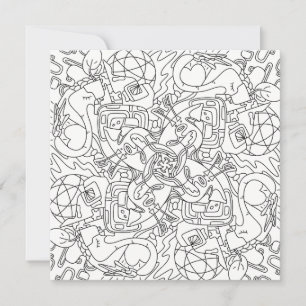 Happy Doodles: Over de hele wereld Kleurend Platte