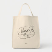 HAPPY door keuze - Vette wolken Tote Bag (Voorkant)
