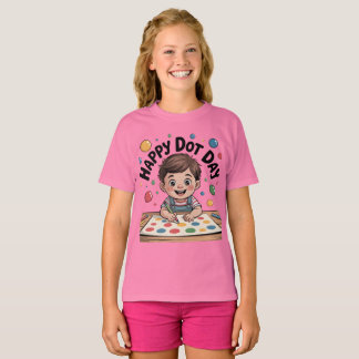 Happy Dot Day 15 september Groovy Smile Face Shirt