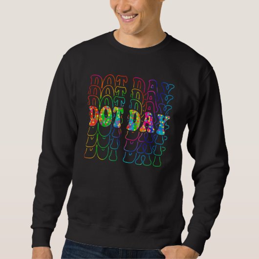 Happy Dot Day 2022 Internationale Dot Day Trui (Voorkant)