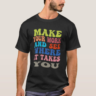 Happy Dot Day, Colorful Retro International Dot Da T-shirt