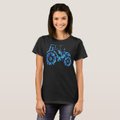 Happy Dot Day Schattigee Dot Tractor T-shirt (Voorkant volledig)