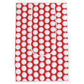 Happy Dots cadeautas Red & Plum (geslachtsneutraal (Achterkant)