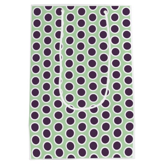 Happy Dots Cadeautas - Sage & Plum (Geslachtsneutr (Achterkant)