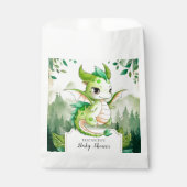 Happy Dragon Baby shower Bedankzakje (Voorkant)