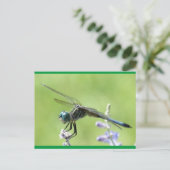 Happy DragonFly Briefkaart (Staand voorkant)