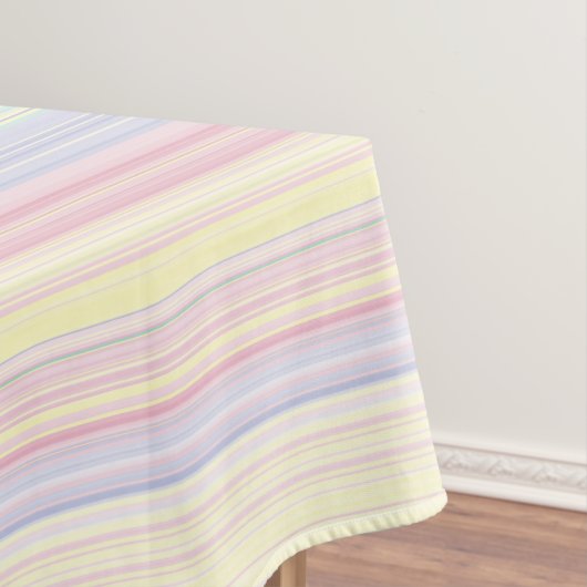 Happy Dream - Elegant Colorful stripe- Tafelkleed (Voorbeeld)