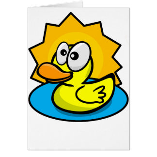 Happy duck