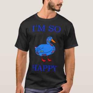 Happy Duck labs zwarte labrador T-shirt