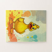 Happy Duck Puzzel (Horizontaal)