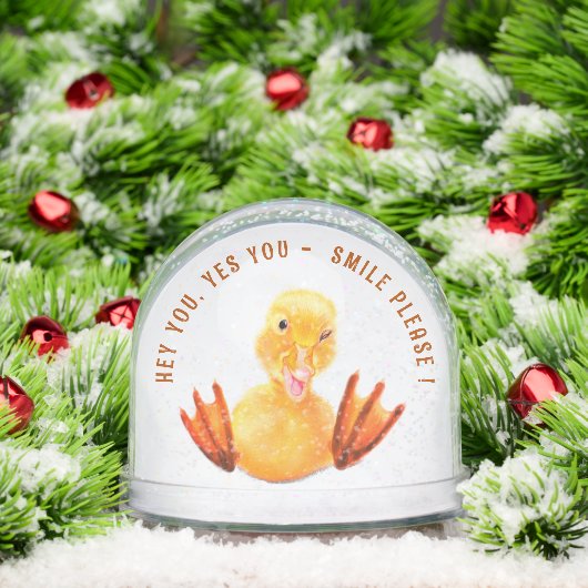 Happy Duck Sneeuwbol (Kerstmis)