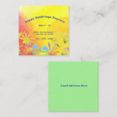 Happy Duckling Daycare Visitekaartje (Voorkant / Achterkant)