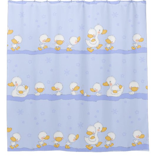 Happy Ducklings Douchegordijn (Voorkant)