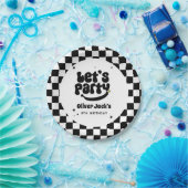 Happy Dude Any Age Birthday Paper Plate Papieren Bordje (Feest)