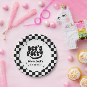 Happy Dude Any Age Birthday Paper Plate Papieren Bordje (Feest)