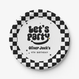 Happy Dude Any Age Birthday Paper Plate Papieren Bordje